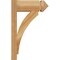 Ekena Millwork Thorton Arts & Crafts Rough Sawn Outlooker, Western Red Cedar, 6"W x 14"D x 22"H OUT06X14X22THR03RWR - alternate 2